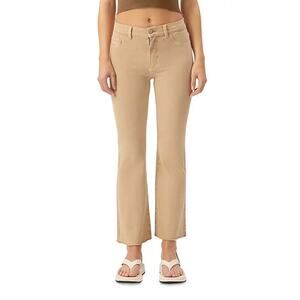 DL1961 BRIDGET HIGH RISE BOOTCUT INSTASCULPT JEANS IN SAND